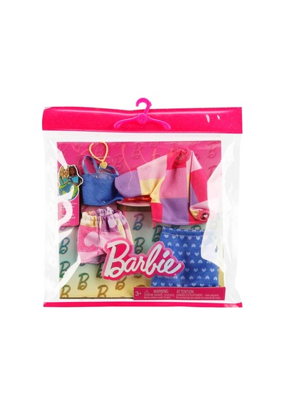 Barbie'nin Kıyafet Koleksiyonu İkili Paketler Hrh42