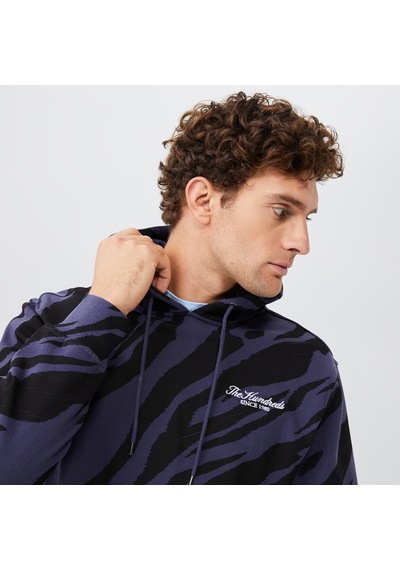 The Hundreds Beast Erkek Mavi Hoodie