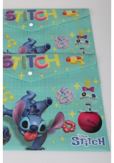 X Dekomus Lisanslı Stitch 2 Adet Çıtçıt Dosya Yeni Sezon Diğer