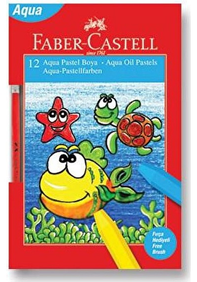 Faber-Castell Aqua Pastel Boya 12 Renk