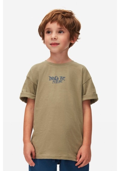 Xo Kids Erkek Çocuk Tişort 4-8 Yaş 48524 Haki