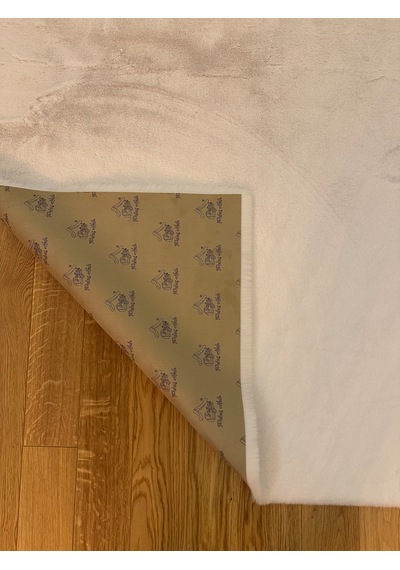 Ultra Soft Beyaz Yumuşak Dokulu Peluş Halı Dikdörtgen