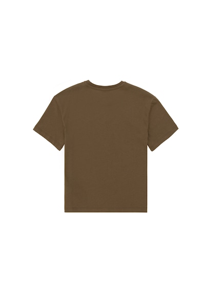 U.S. Polo Assn. Erkek Çocuk Haki Oversize Bisiklet Yaka Tişört 50295447-VR027 U.S. Polo Assn. Erkek Çocuk Haki Oversize Bisiklet Yaka Tişört 50295447-VR027
