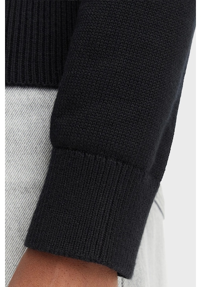 Calvin Klein % 100 Pamuk Logo Monogramlı Sweat Lv047g322gub1 Bayan Sweat Lv047g322g Ub1 Siyah