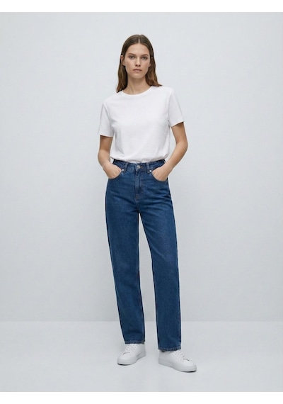 LTB New Wanda Dar Paça Rahat Kesim Mid İndigo Jean Pantolon Çok Renkli