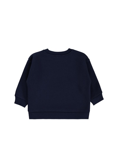 Civil Boys Cyber Trex Baskılı 2-5 Yaş Sweatshirt Km - Lacivert