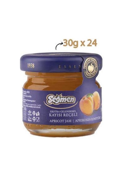 Seğmen Kayısı Reçeli Kavanoz 24 x 30 G