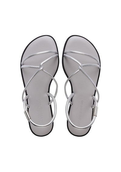 Havaianas Una Manga Kadın Gümüş Renkli Sandalet-15704 Gri