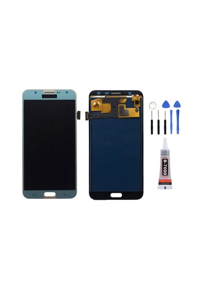 Samsung J7 J700f Beyaz Uyumlu Lcd Ekran Dokunmatik Tamir Seti Yapıştırcı Set Yedcom