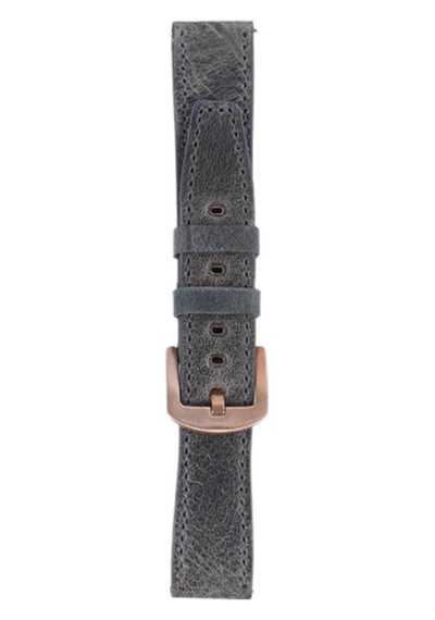 Fro Lw38-43 20 Mm Hakiki Deri Spor Gri Kordon Gold Toka
