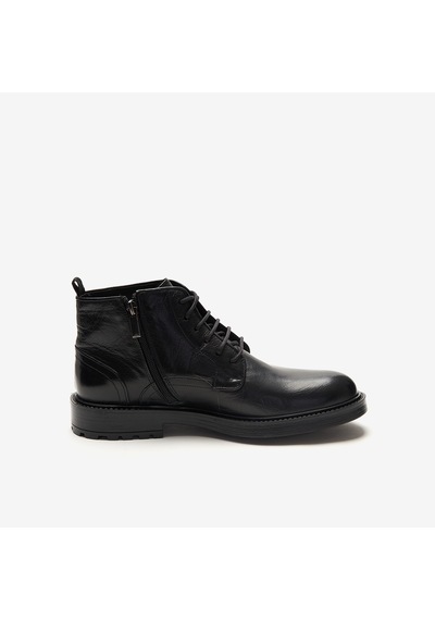 Nero Black Bot Erkek 2237 Exton Vıtello Toscano Chukka Boot With Side Zip siyah