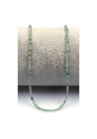 Green Kuvars Doğal Taş Dizi 2 Mm Fasetli Küre Kesim - Dz-1572