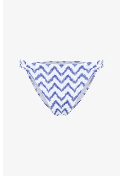 Penti Bianna Navy Side Zigzag Desenli Hipkini Bikini Altı