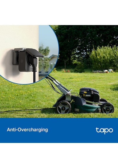 Tp-link Tapo P410m Matter Sertifikalı Akıllı Dış Mekan Wi-fi Priz Enerji Izleme Ve Güneş Paneli Takibi Ip54 Su Geçirmez 0