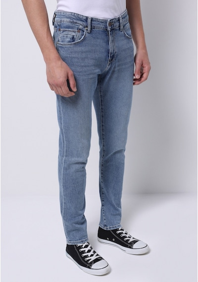 Colin's Colins Slim Fit Erkek İndigo Jean Pantolon Cl1074724 Q1.v1 Dn44232 DENİM