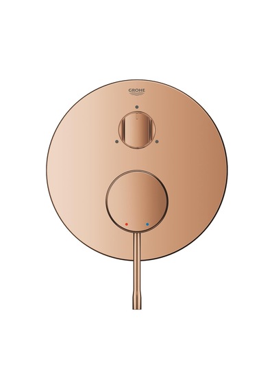 Grohe 24169DA1 Essence Tek Kumandalı 3 Yönlü Banyo Bataryası Bakır