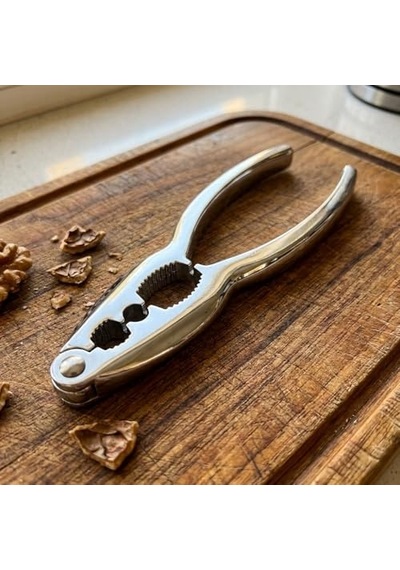 Çelik Ceviz Kıracağı - Ergonomik Tasarımlı Etrafa Sıçratmayan Hazneli Ceviz Fındık Ve Kırıcı Kabuklu Yemiş