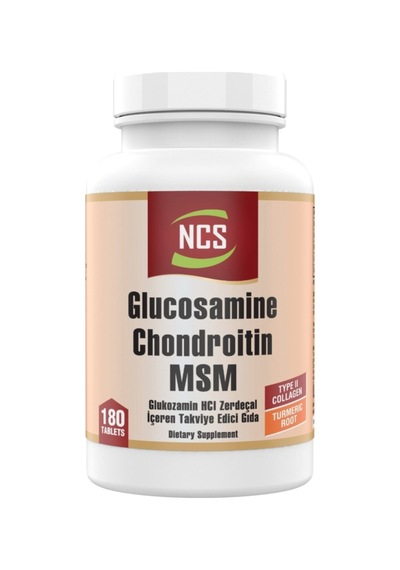 Glucosamine Chondroitin Msm 180 Tablet X 3 Kutu Glukozamin