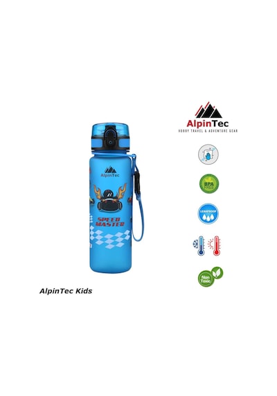 Alpintec Speed Masters Açık Mavi Tritan Çocuk Su Matara 500 Ml Diğer