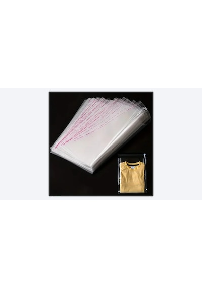 Şeylişeyler Bantlı Jelatin Poşet 35 45+5 Cm 1 Kg