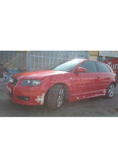 Audi A3 Marşpiyel Takımı ---fibersan Tuning