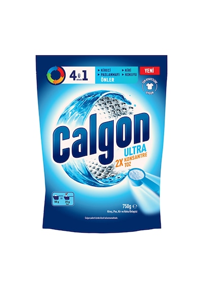 4 Adet Calgon Konsantre Toz 750 G