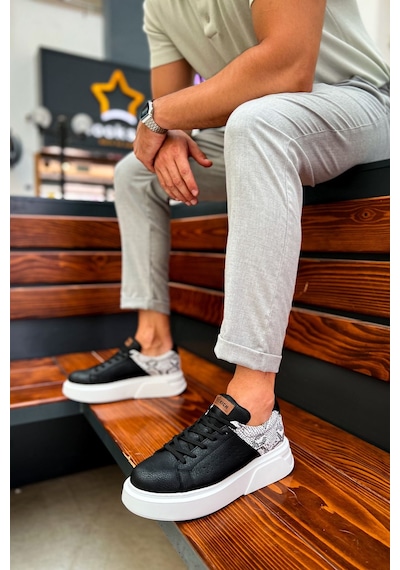 Ch145 Cbt Sauerbergg Erkek Ayakkabı Sıyah Siyah