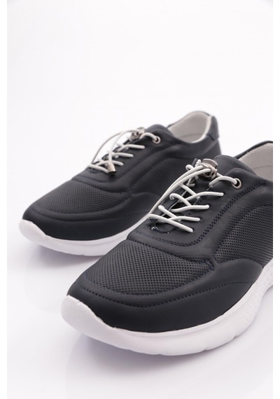 Dgn 2024 Kadin Bağcikli Lazer Comfort Ayakkabi 2024-2135-R1078 Lacivert