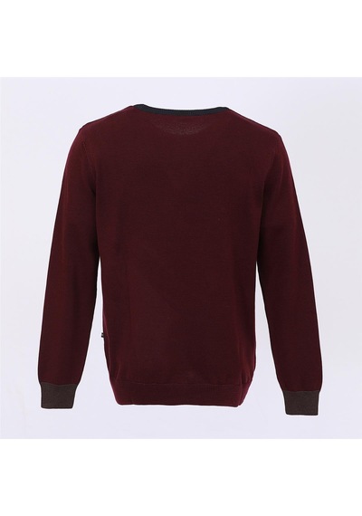 Dio Rise Erkek Uzun Kol İnce Sweatshirt - 180980 - Koyu Bordo Koyu Bordo