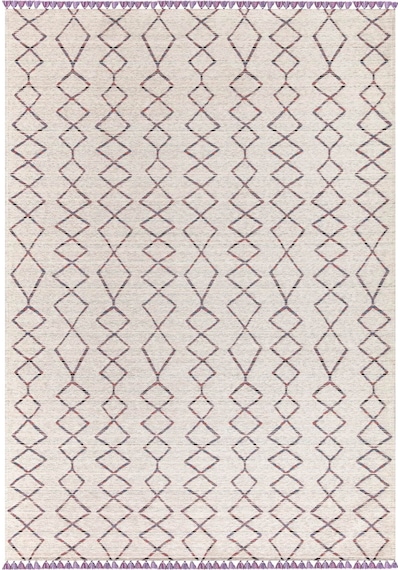 Lila Renkli Kaymaz Tabanlı Leke Tutmaz Kilim-568 Mor