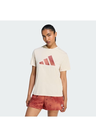 Adidas Adi365 Running Essentials Brand Love Kadın T-shirt Ka0280 Bej