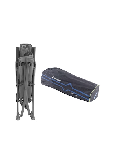 Outwell Breaker Airflow Terletmeyen Ultra Konforlu Katlanır Kamp Sandalyesi Gri