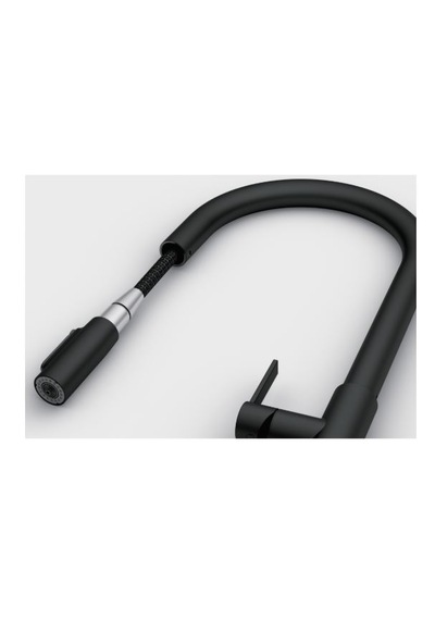 Franke Maris Slim Clear Water Matt Black Armatür Siyah