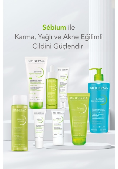 Bioderma Sebium H2O Yüz ve Makyaj Temizleme Suyu 500 ML