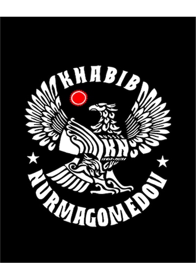 Zepplin Giyim UFC Nurmagomedov Büyük Sırt Patch Yama Siyah