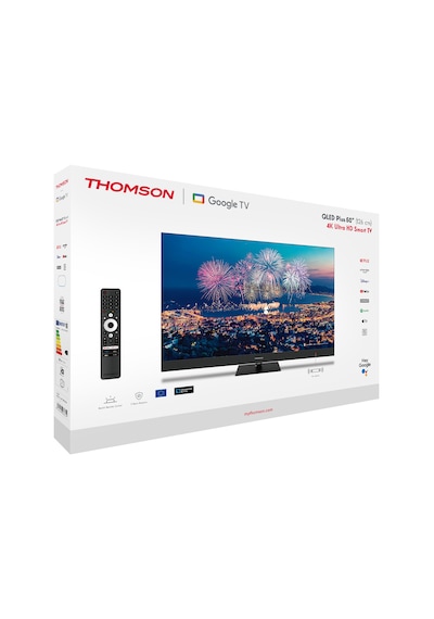 Thomson 50QG6C14 UHD 50" 126 Ekran Uydu Alıcılı Google Smart QLED Plus TV