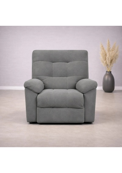 Smarto Relax Porto Comfort Elektrikli Döner Sallanan Tv Koltuğu Kontrol Panelli Ergonomik Polyester Baba Koltuğu Siyah