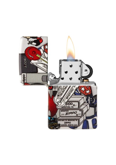 Zippo I Spy Zıppo Desıgn Çakmak Çok Renkli