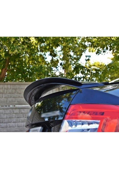 Oled Garaj Octavia 2013-2020 İçin Uyumlu RS Spoiler Piano Black