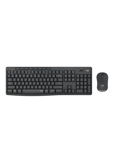 Logitech Mk295 Q Tr Siyah Kablosuz Klavye Mouse Set Optik