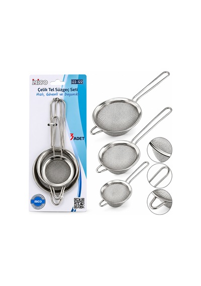 Metal Tel Süzgeç Metal Çerçeve, Metal Sap Belirtilmemiş
