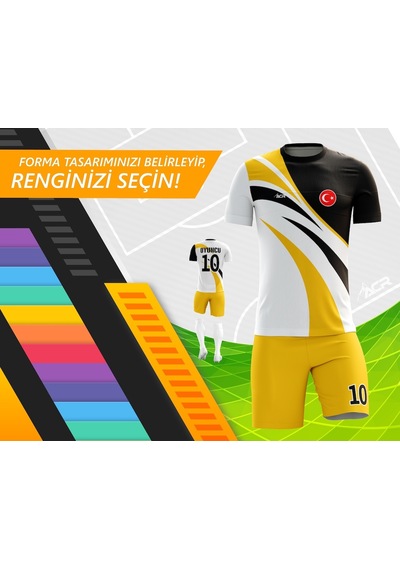 Acr Giyim Kişiye Özel Futbol Forması - Dizayn : Lale