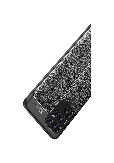 Samsung Galaxy Uyumlu S23 Ultra Kılıf Niss Silikon Deri Görünümlü Kamera Korumalı