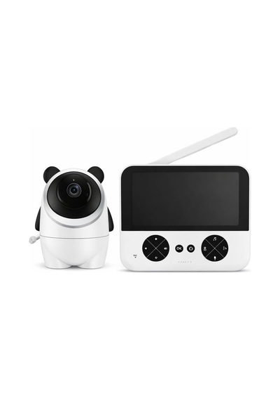 720p Akıllı Bebek Kamerası 4.3 /5.0 Ekranlı, 3000mah Şarjlı, Hd Gece Görüşü, 4x Zoom, Sesli İnterkom Genel