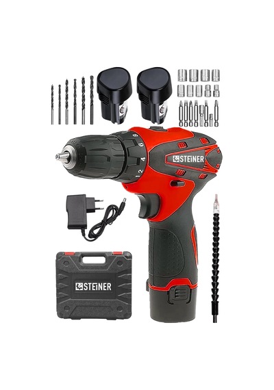 Steiner Alman Titan 36 V Sjs Çift Metal Şanzuman Çift Akülü Şarjl