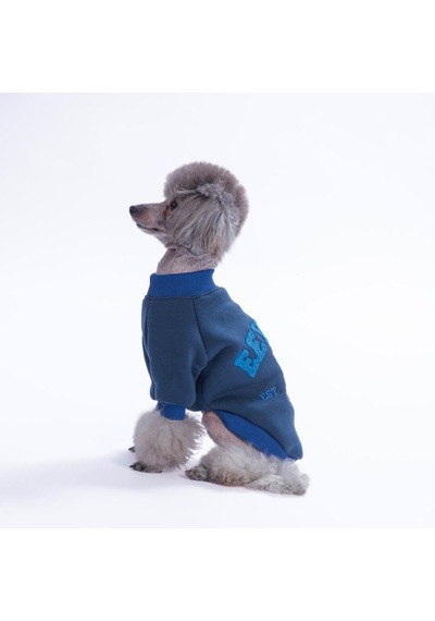 Lacivert Eeyore Creek Köpek Sweatshirt Köpek Sweat Köpek Kıyafeti Kedi Kıyafeti