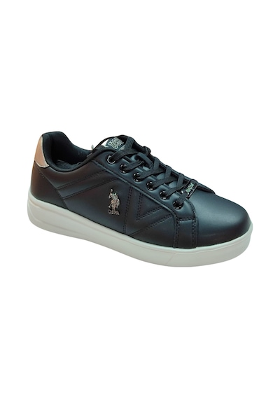U.s. Polo Assn. Exxy 4fx Kadın Siyah Sneaker Ayakkabı-siyah Siyah