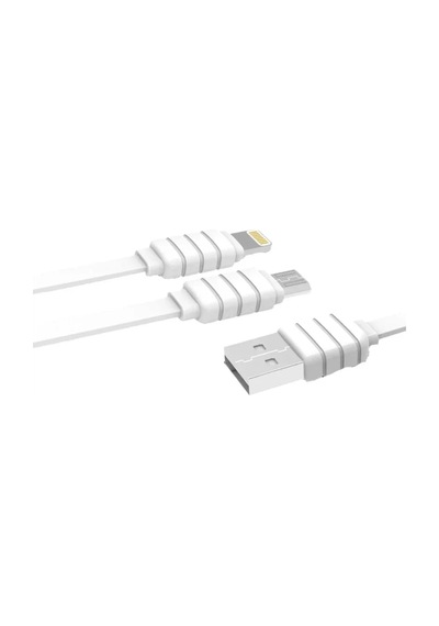 Konfulon S56 2in1 Lightning-micro Usb Kablo 1.2m 2.1a - 20