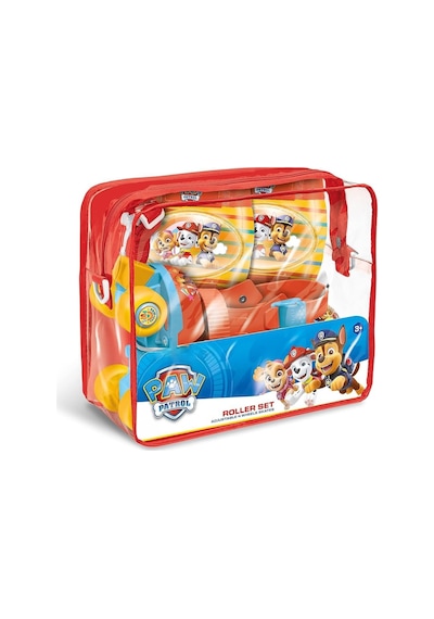 Paw Patrol Paten Seti - Ayarlanabilir 4 Tekerlekli Paten Ve Koruyucu Ekipman 22-29 Numara