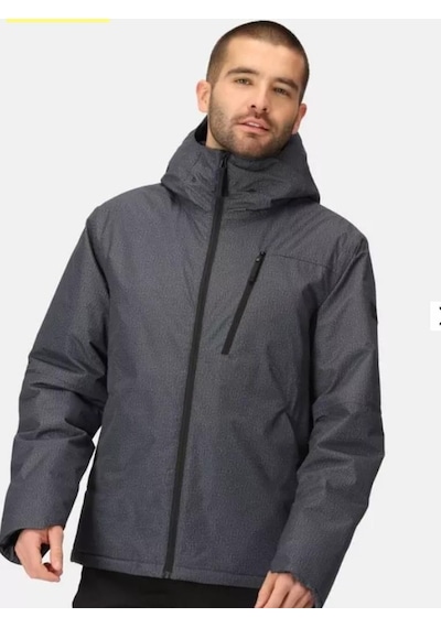 Regatta Regetta Harridge Waterproof Walking Jacket Erkek Mont Gri Rmp366 001